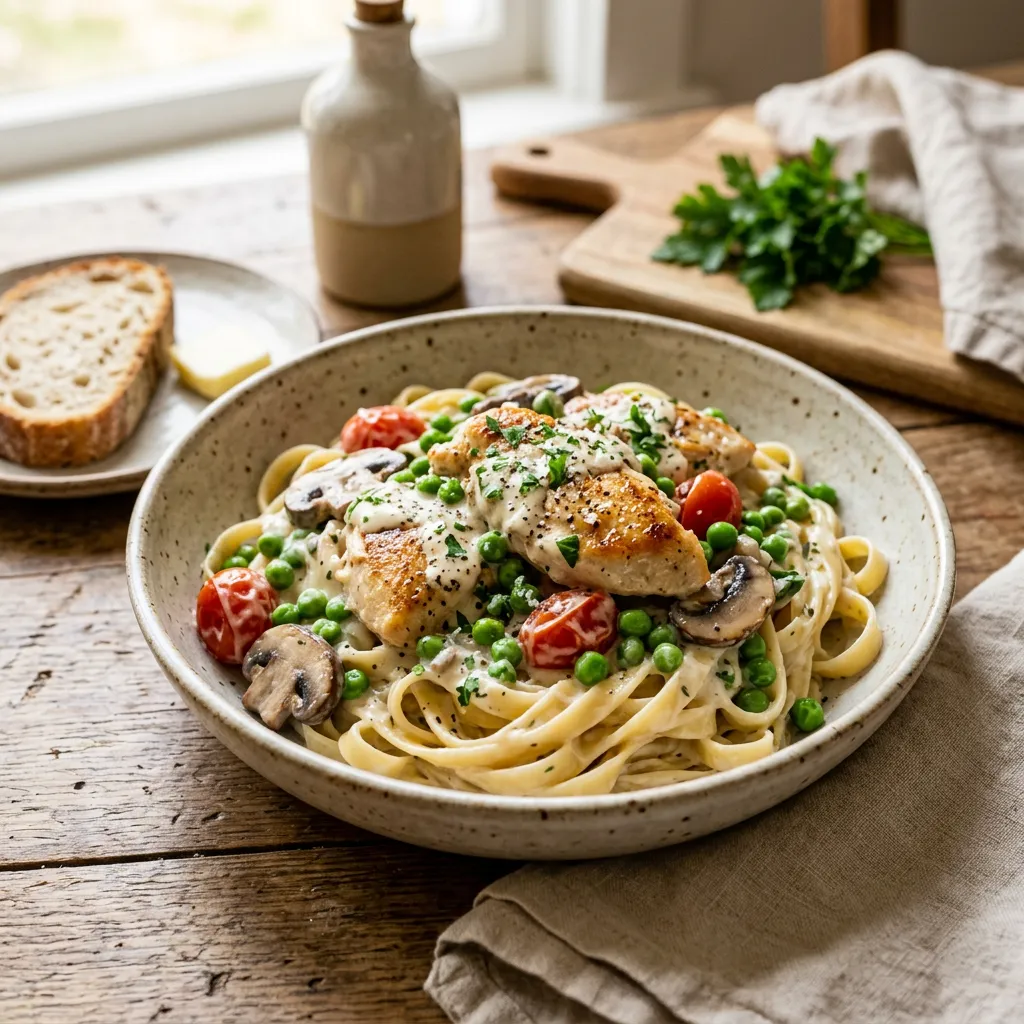 Chicken With Boursin Cheese Sauce