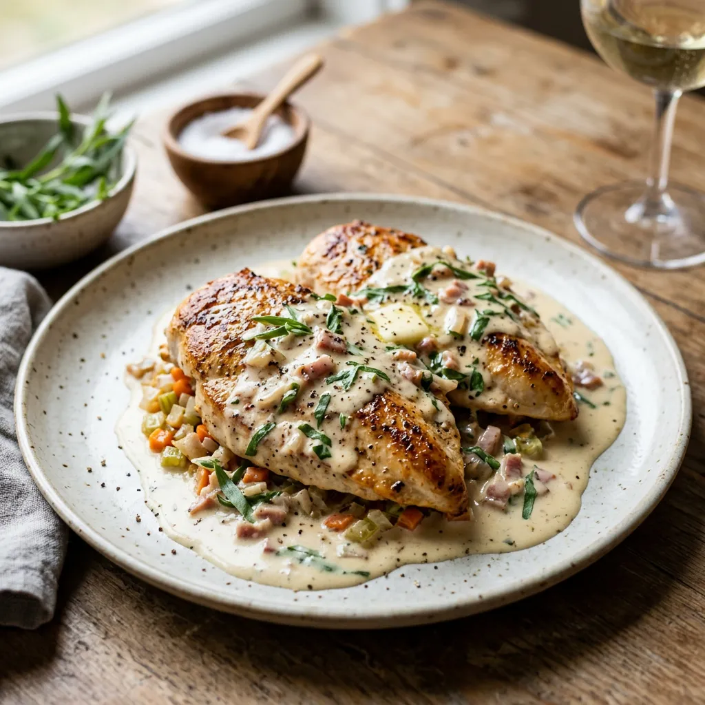 Chicken With Champagne Cream Sauce Recipe