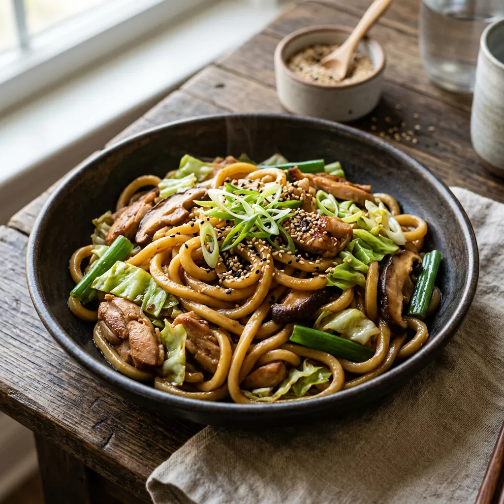 Chicken Yaki Udon