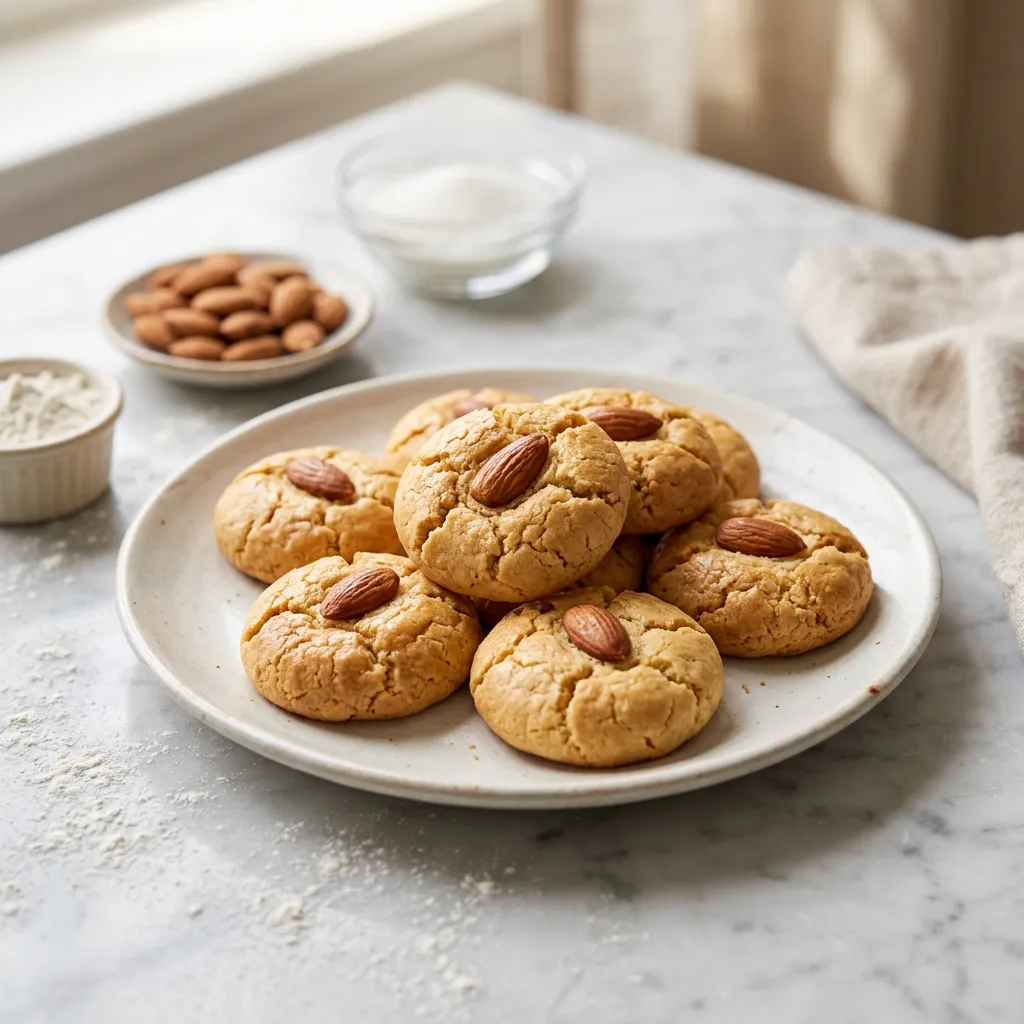 Chinese Almond Cookies