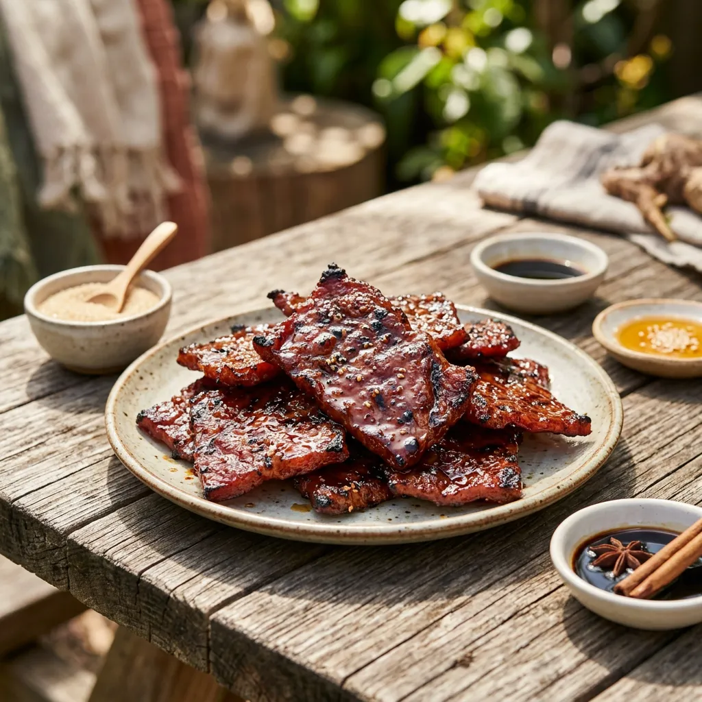 Chinese BBQ Pork Jerky