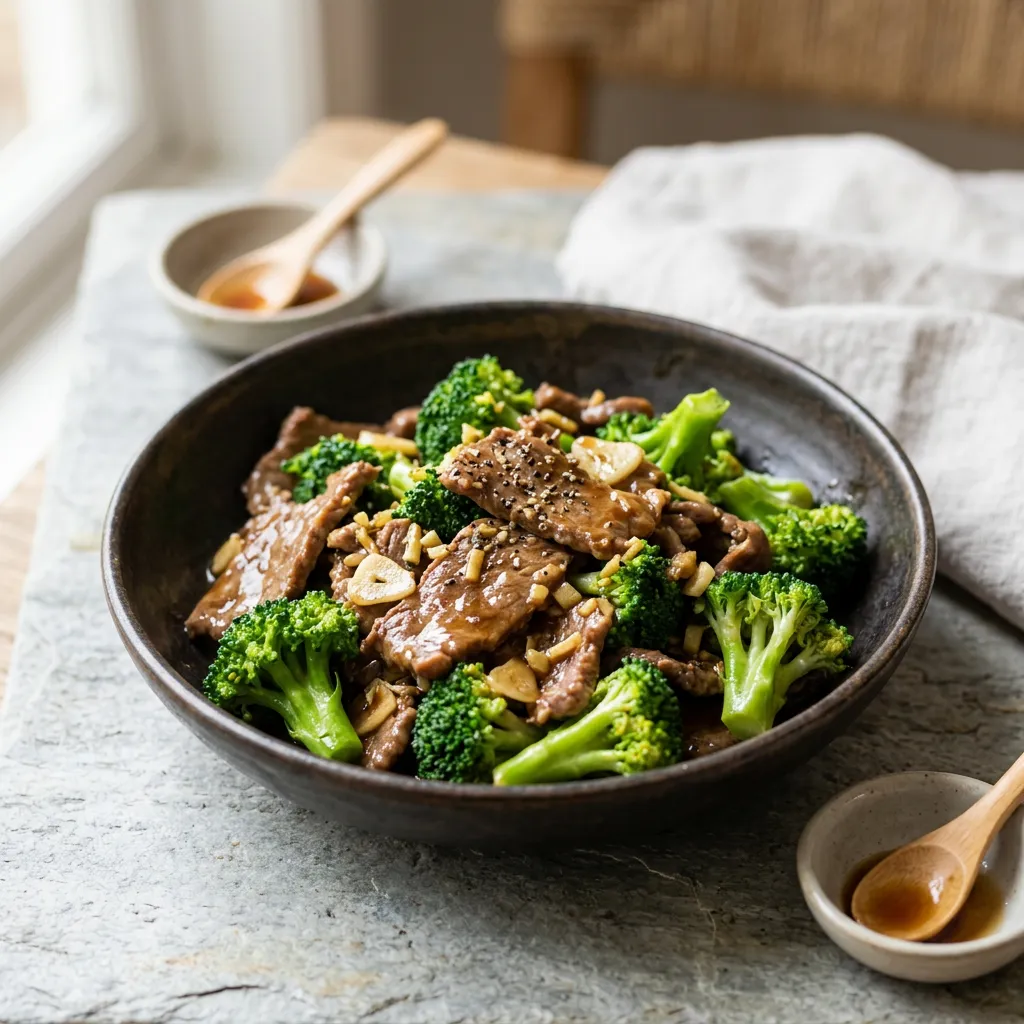 Chinese Beef With Broccoli Stir Fry Recipe