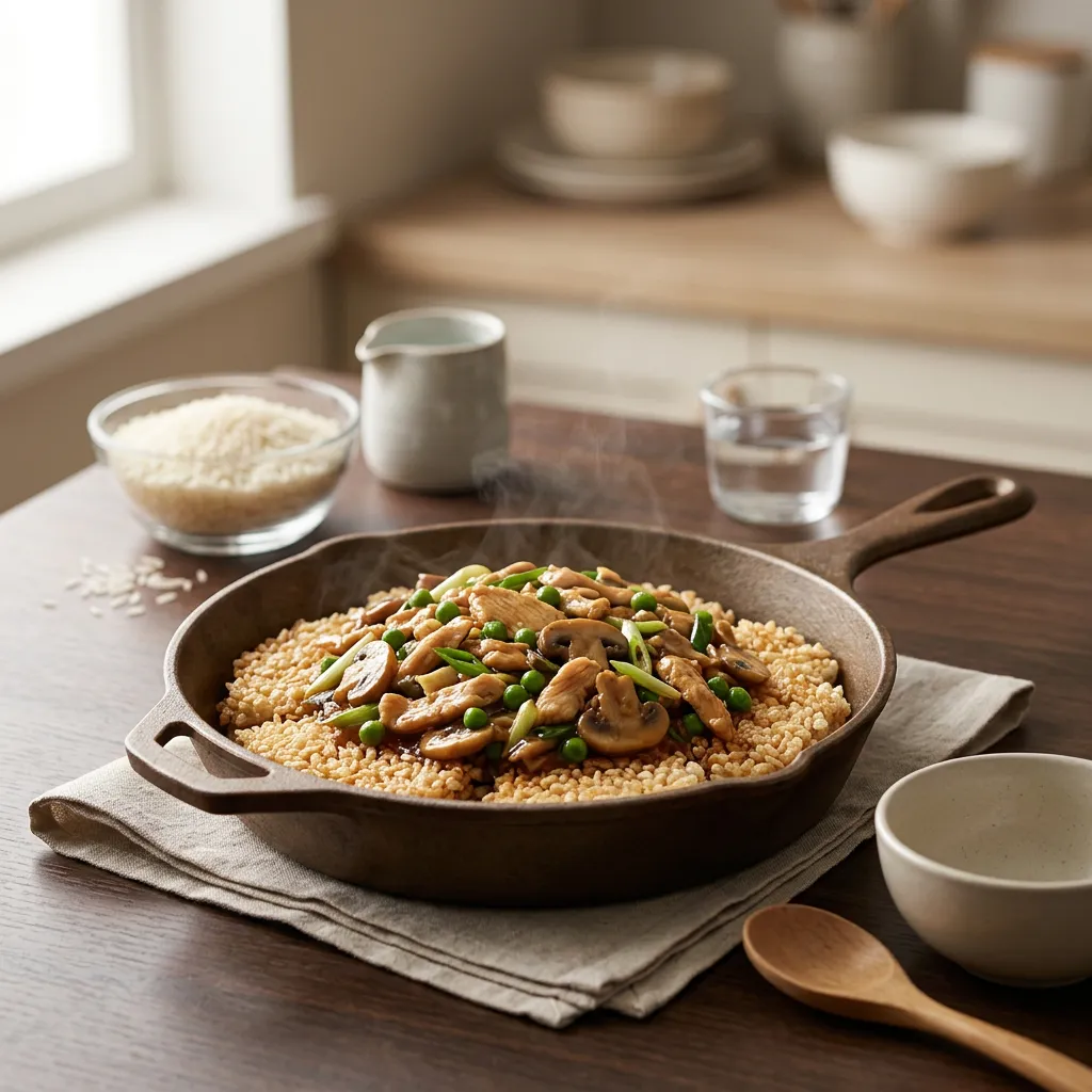 Chinese Crispy or Sizzling Rice