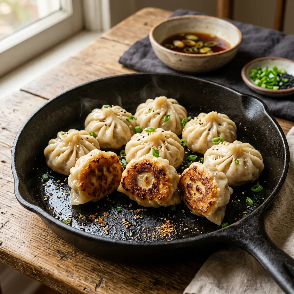 Chinese Pan-Fried Dumplings