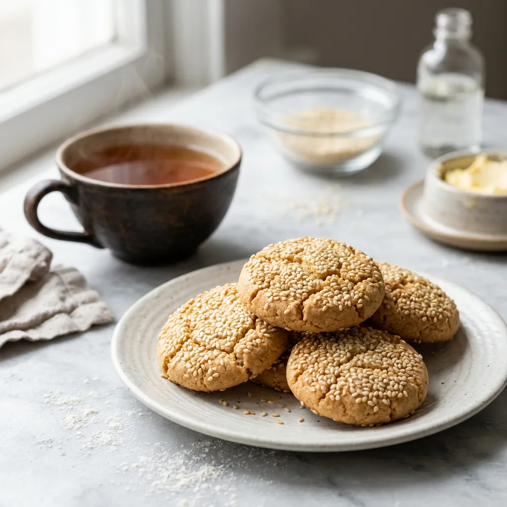Chinese Sesame Cookie