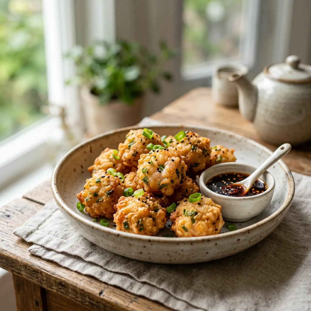 Chinese Shrimp Balls Appetizer