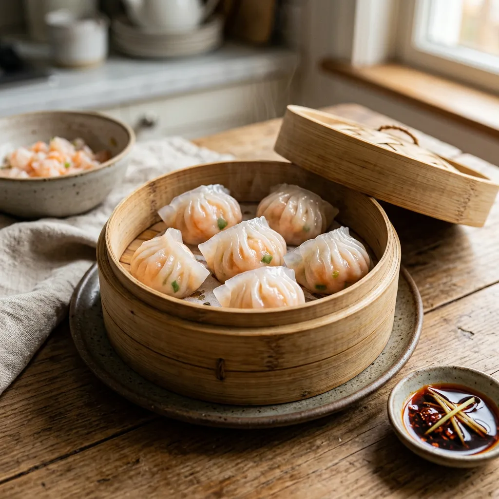 Chinese Shrimp Dumplings (Har Gow)
