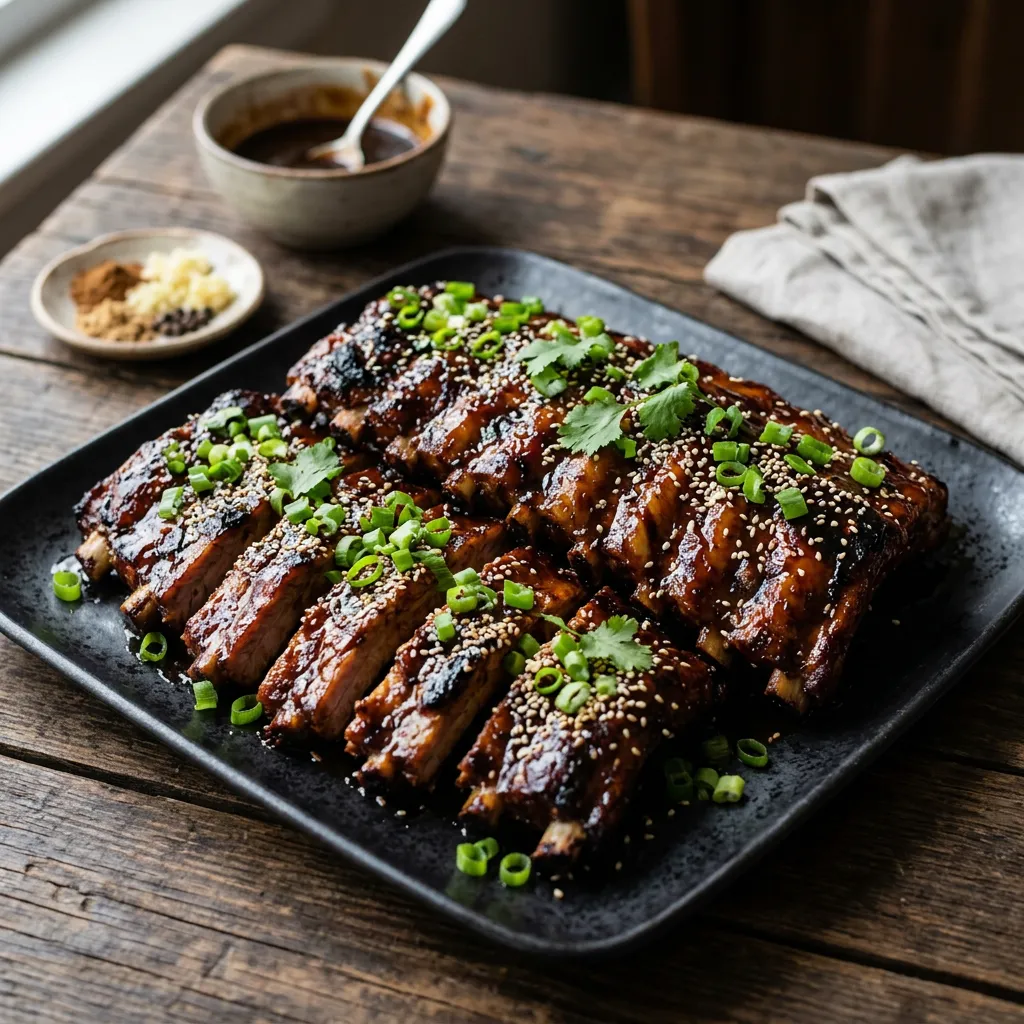 Chinese-Style Grilled Pork Ribs