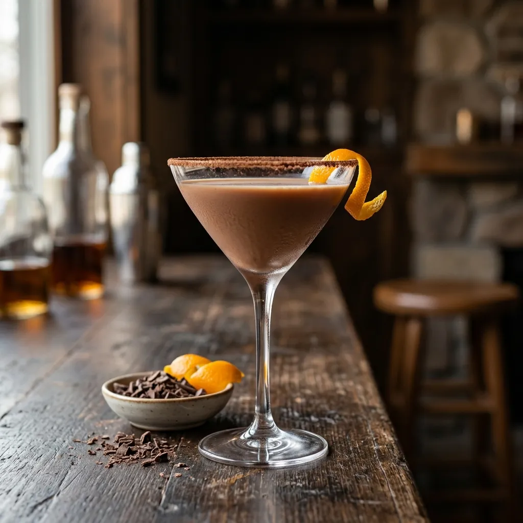 Chocolate and Orange Martini