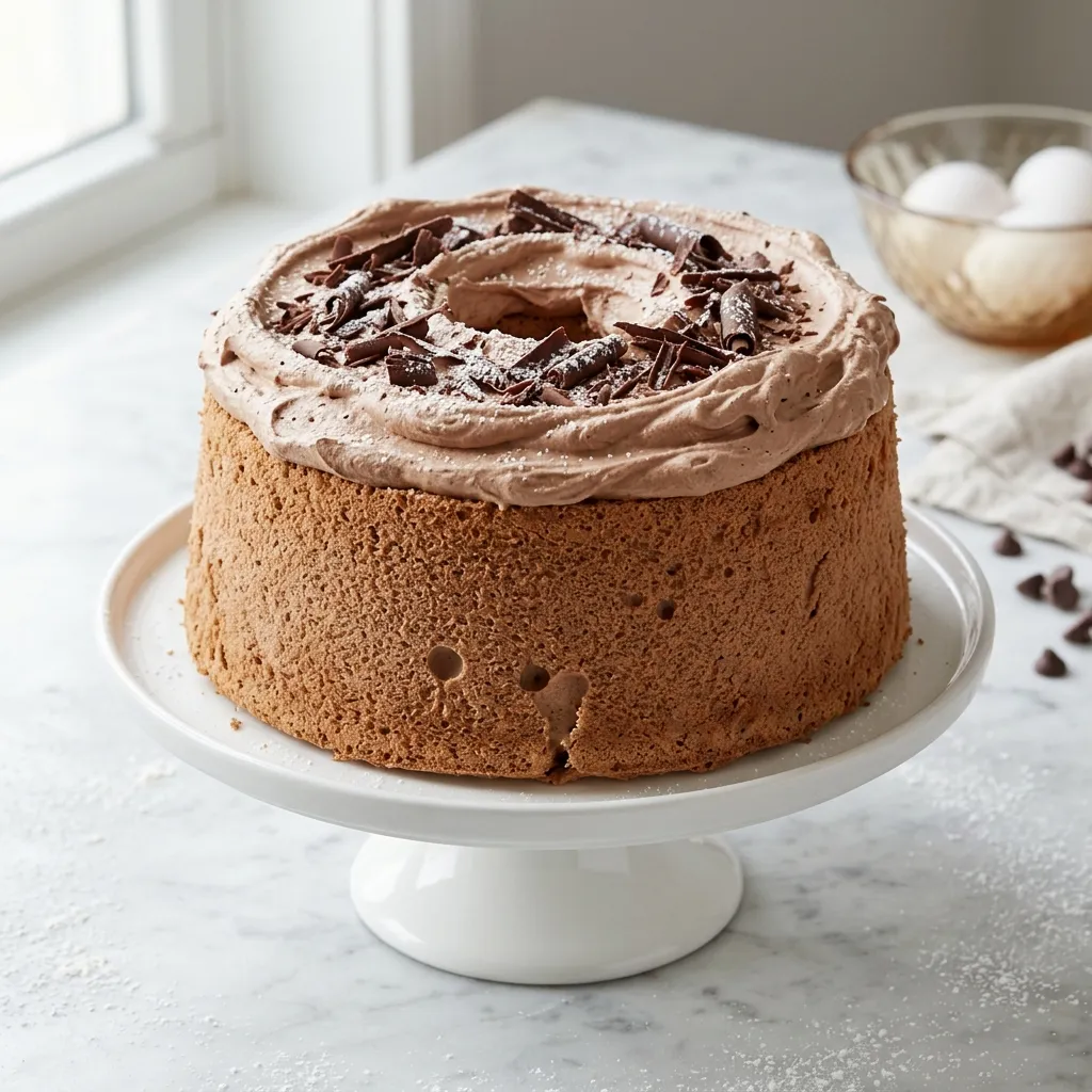 Chocolate Angel Food Cake Recipe