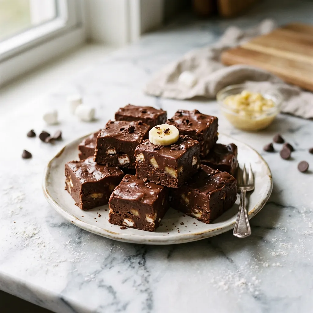 Chocolate Banana Fudge