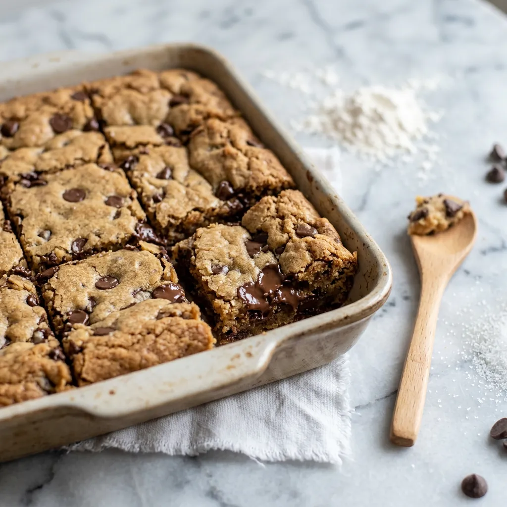 Chocolate Chip Cookie Bar Recipe
