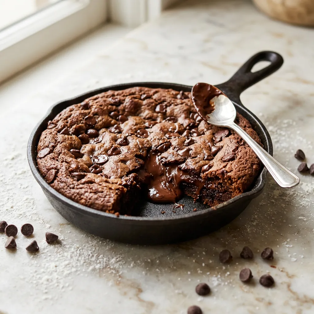 Chocolate Chip Lava Cookies