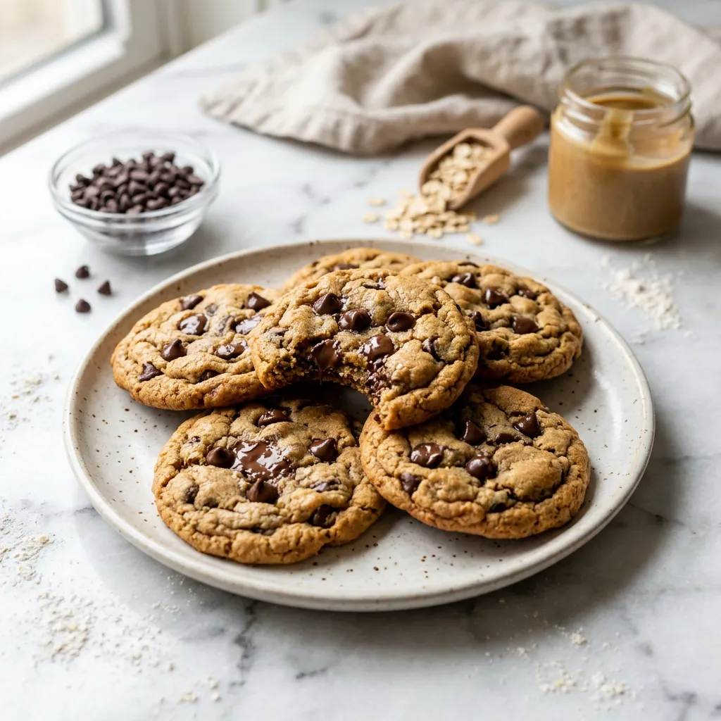 Chocolate Chip Sunbutter Cookies