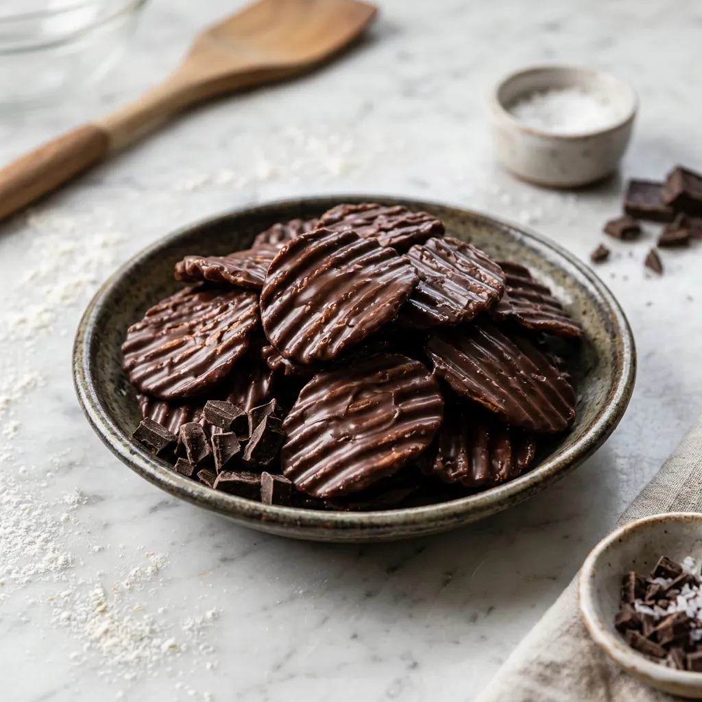 Chocolate-Covered Potato Chips