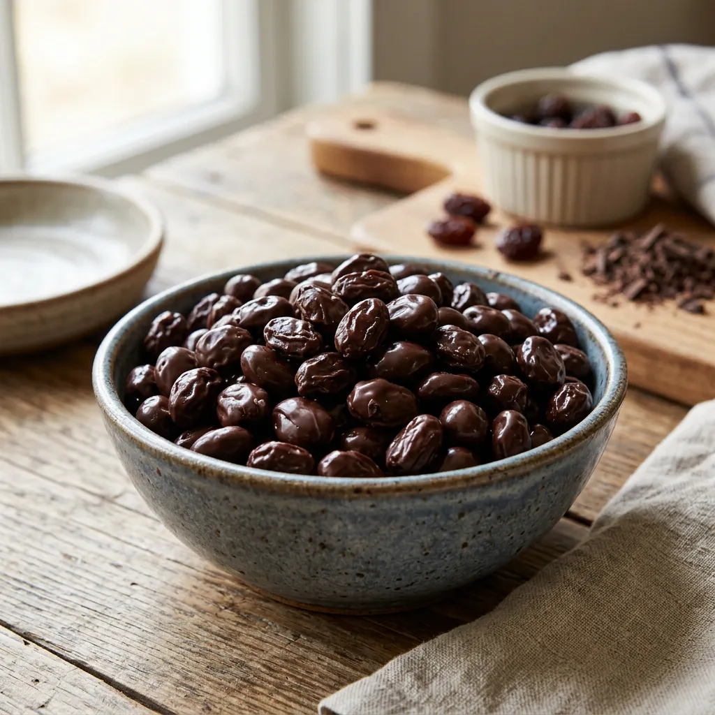 Chocolate-Covered Raisins