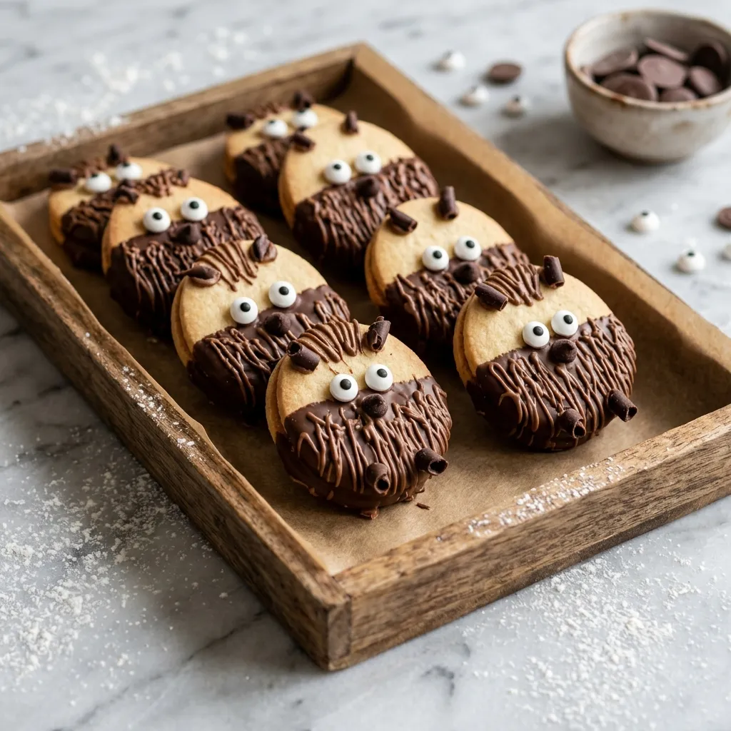 Chocolate-Dipped Wookiee Cookies
