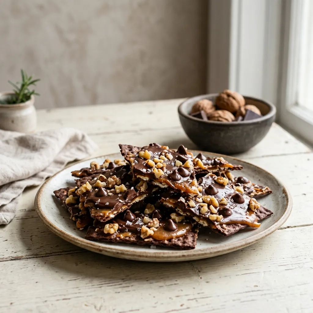 Chocolate Matzo for Passover