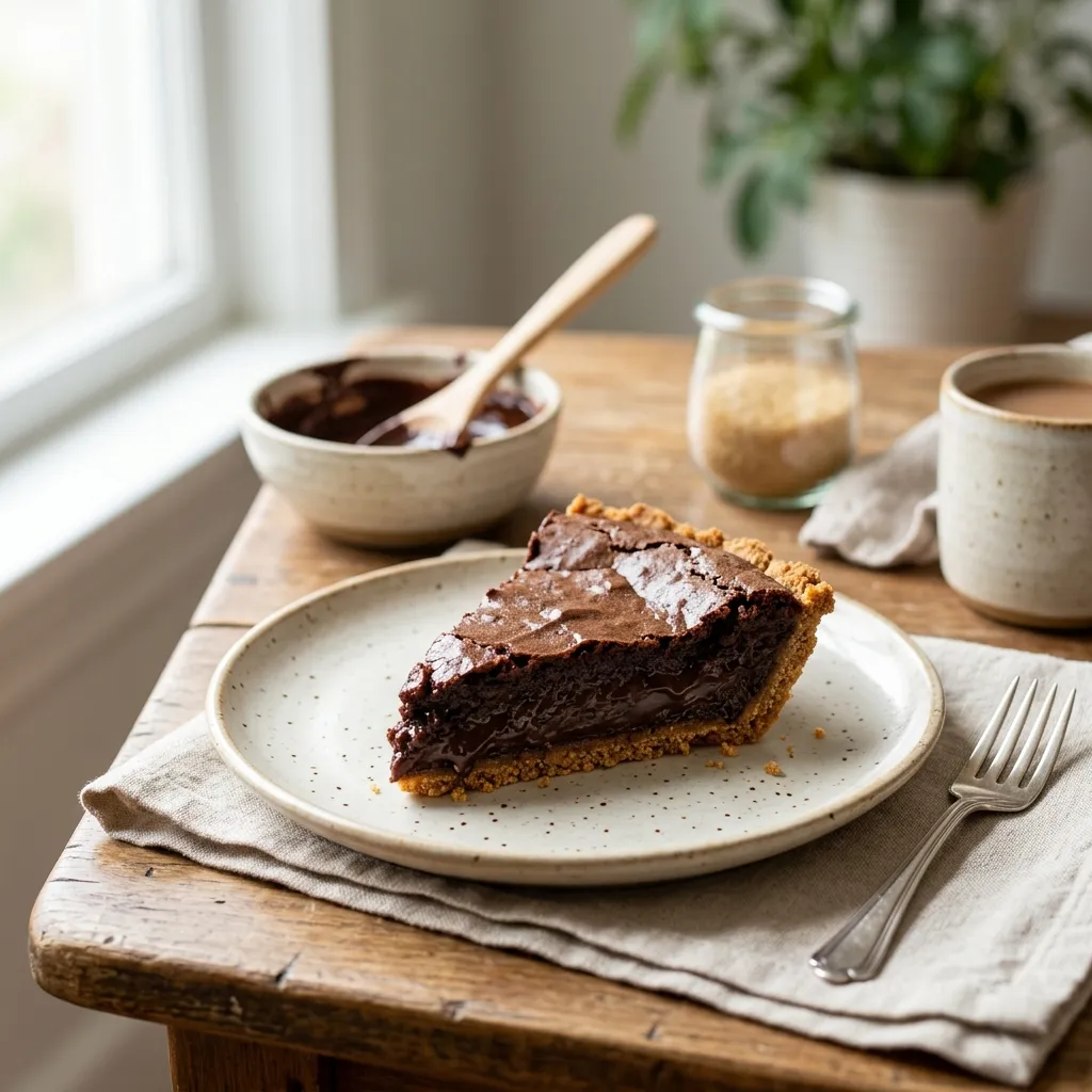 Chocolate Mississippi Mud Pie