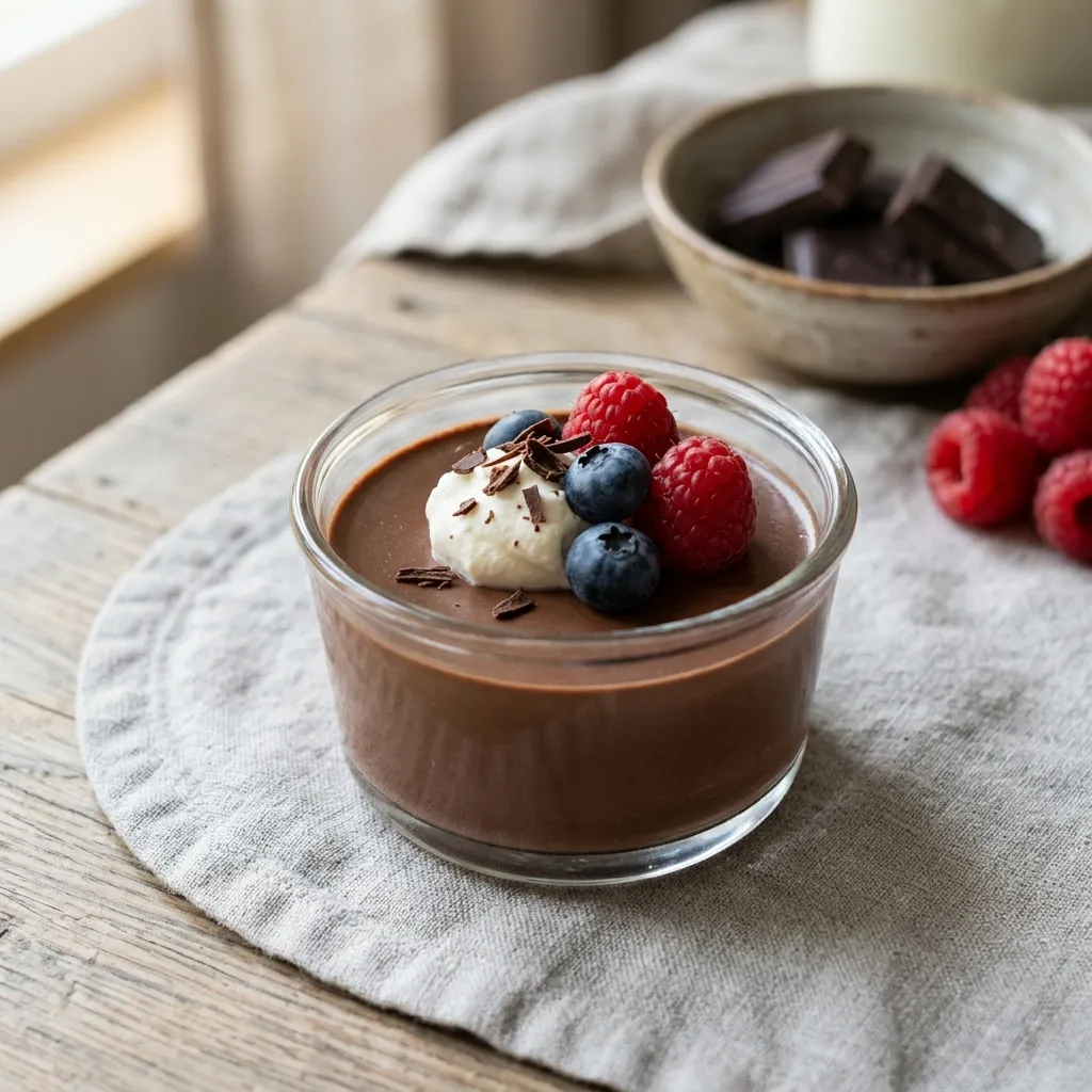 Chocolate Panna Cotta