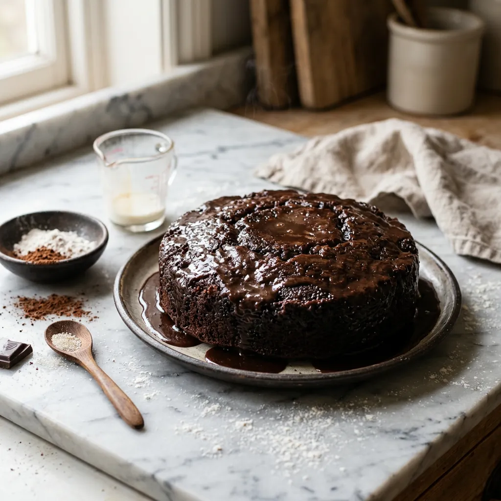 Chocolate Upside Down Cake