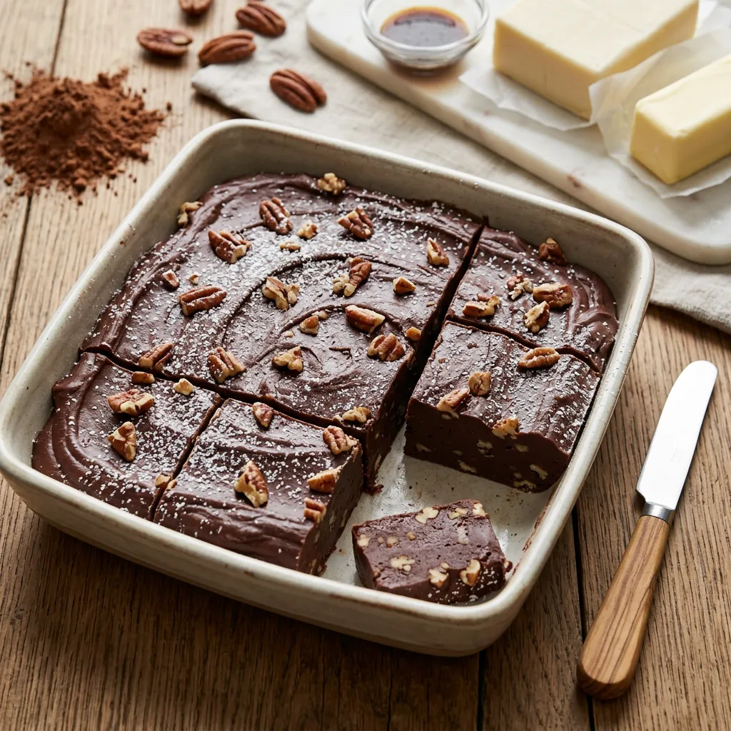 Chocolate Velveeta Fudge