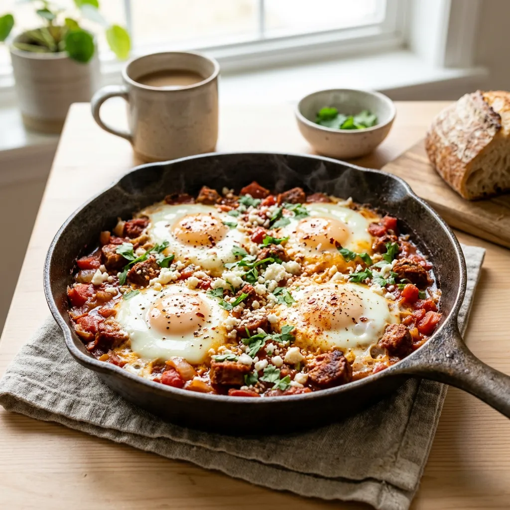 Chorizo Shakshuka