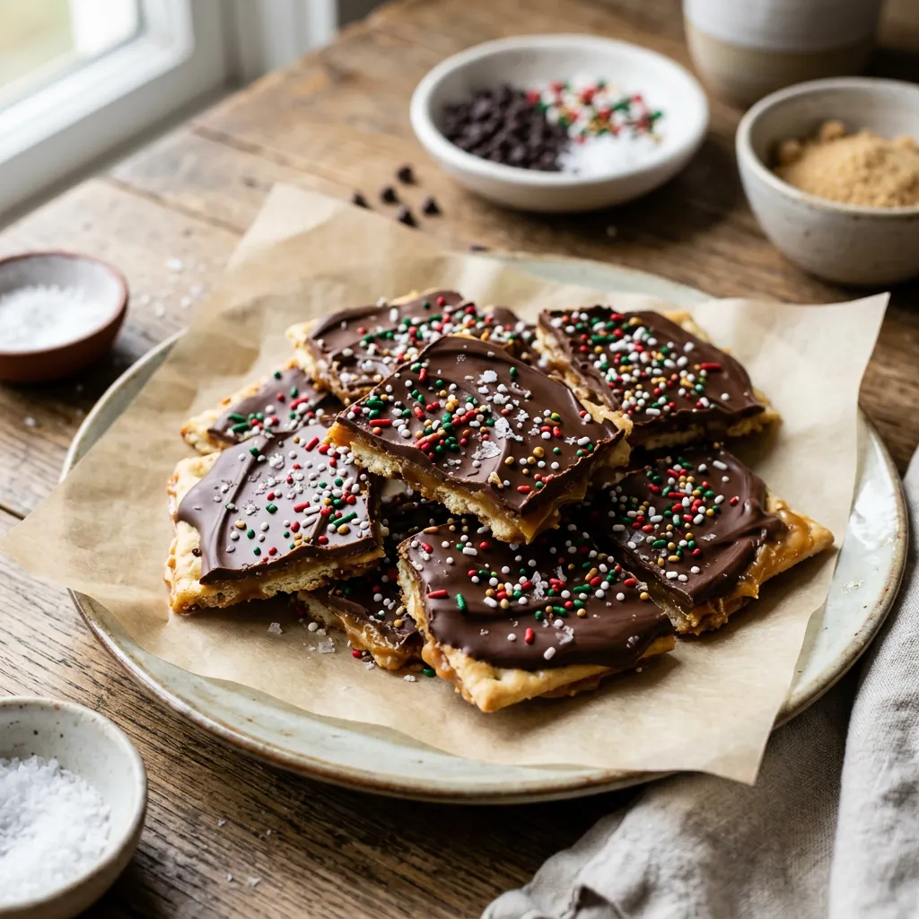 Christmas Cracker Candy Recipe