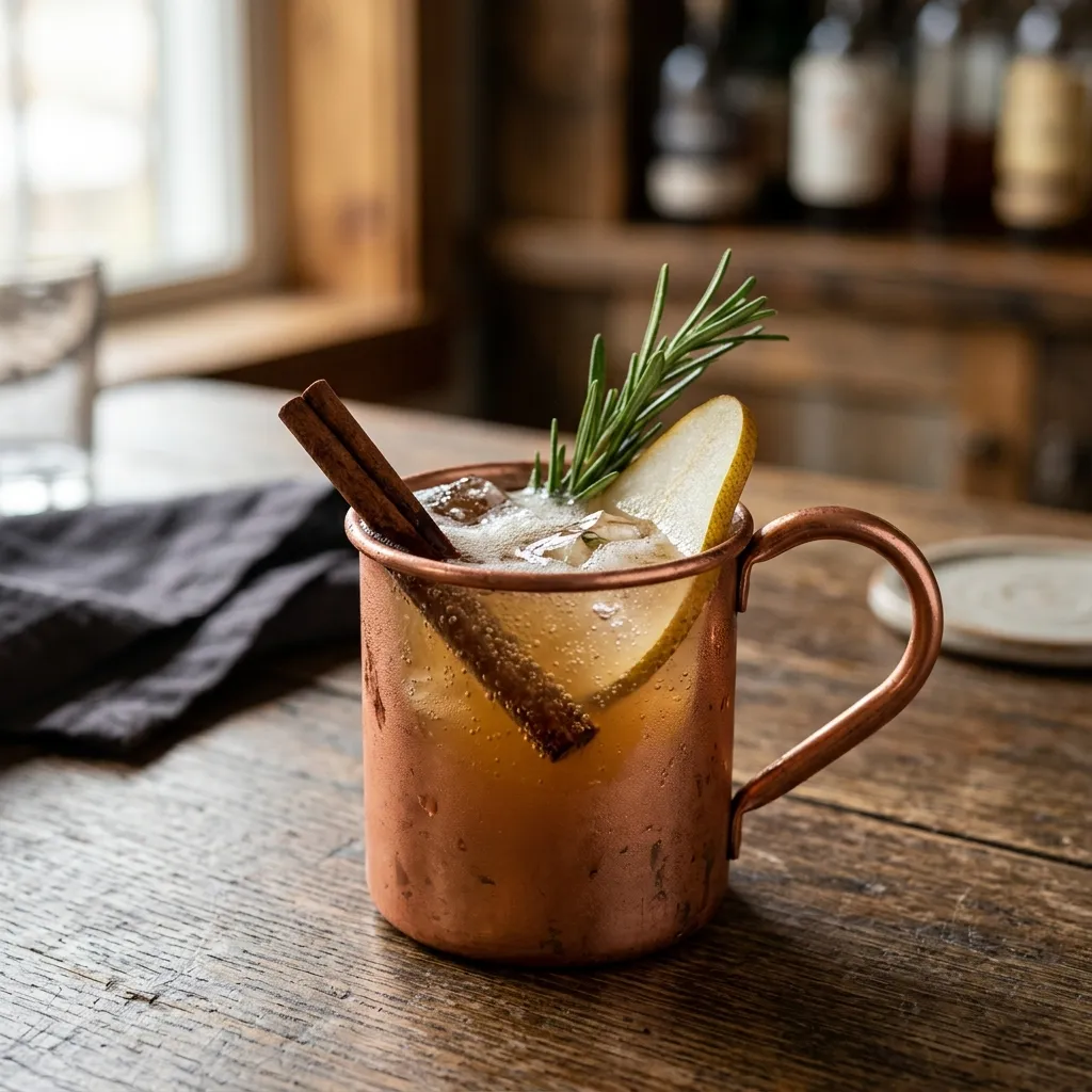 Christmas Mule Cocktail