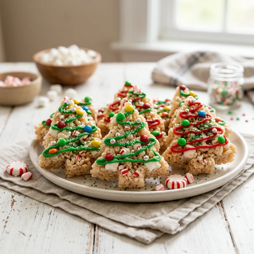 Christmas Rice Crispy Treats Recipe
