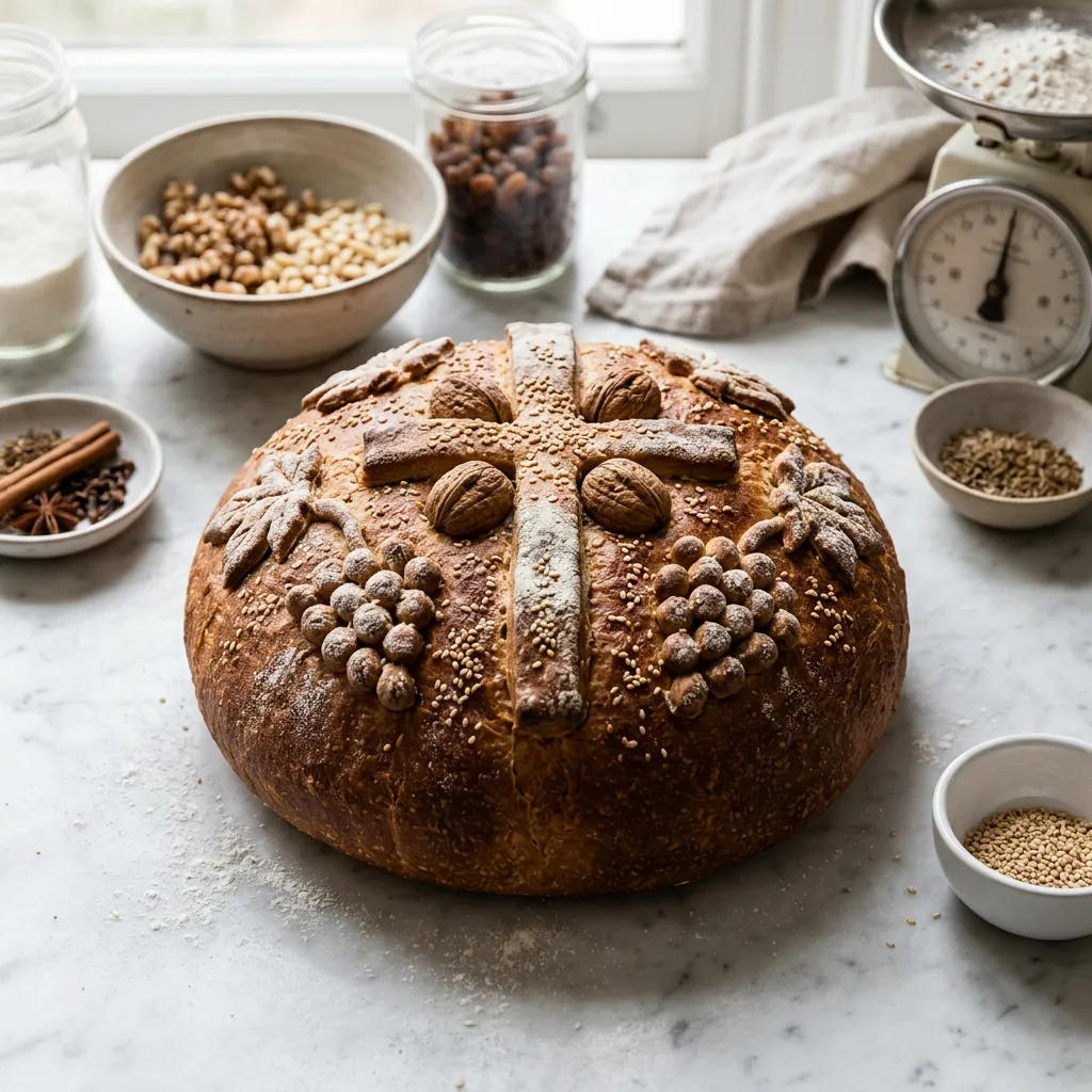 Christopsomo (Greek Christmas Bread) Recipe