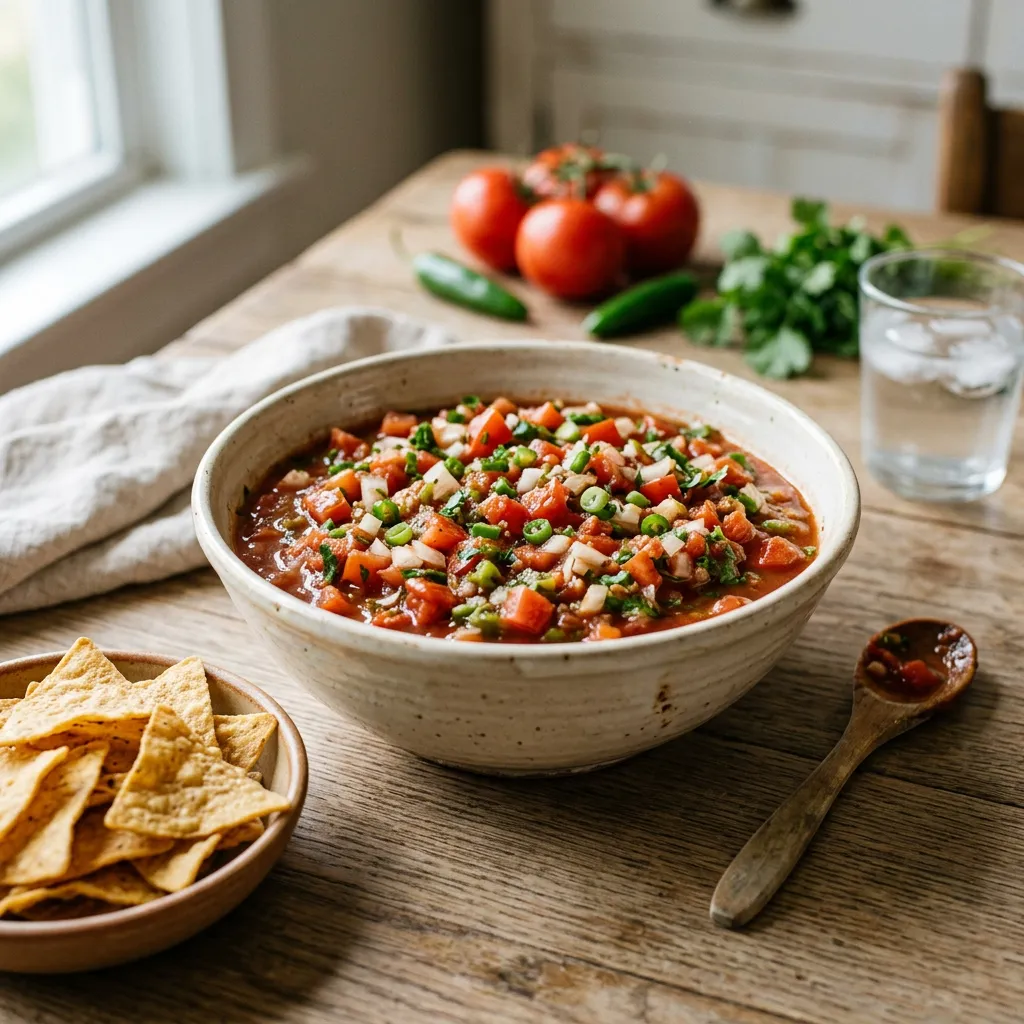 Chunky Homemade Salsa