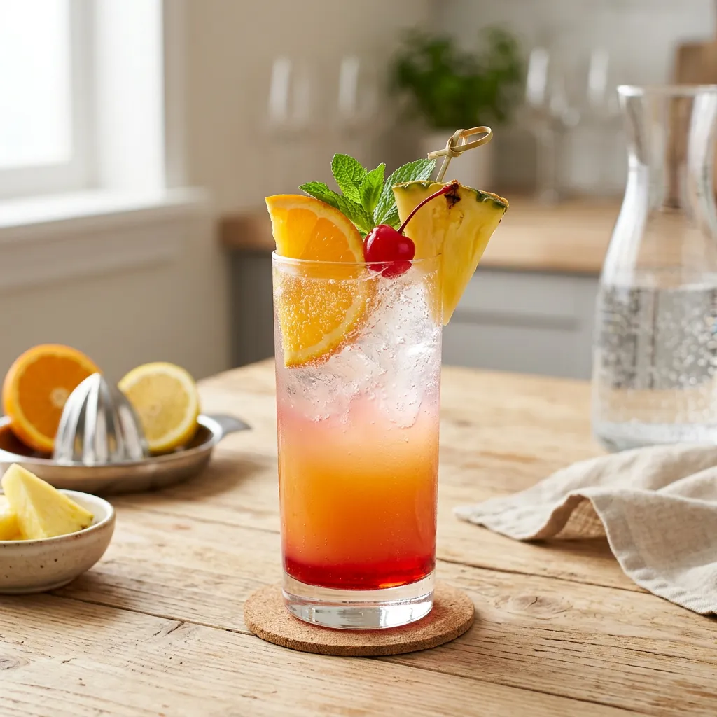 Cinderella: A Fruity Mocktail Everyone Will Love