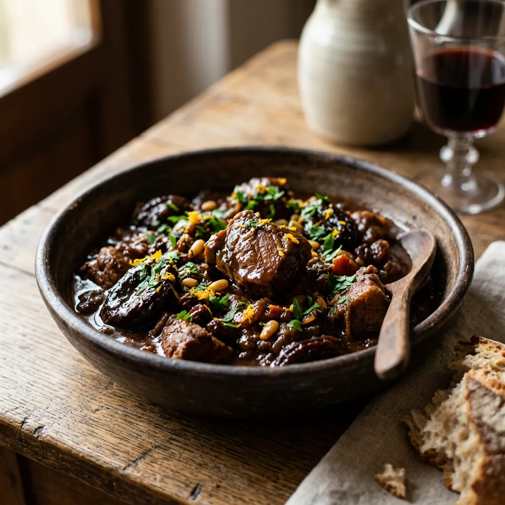 Cinghiale in Dolceforte (Tuscan Wild Boar Stew With Chocolate) Recipe