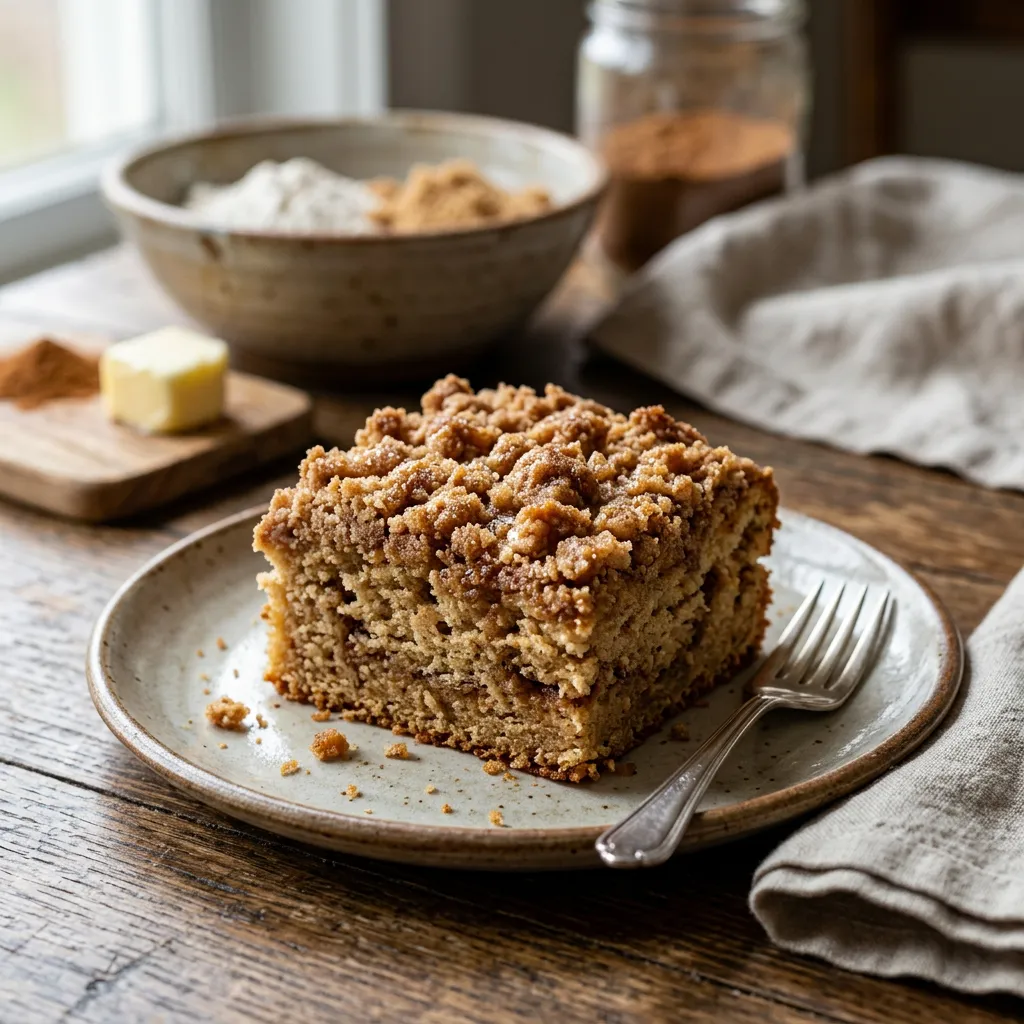 Cinnamon Streusel Crumb Topping