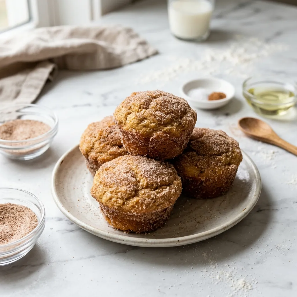 Cinnamon-Sugar Doughnut Muffins