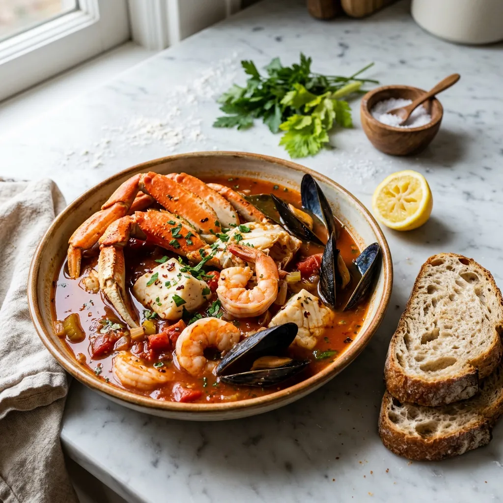 Cioppino: San Francisco's Famous Seafood Stew