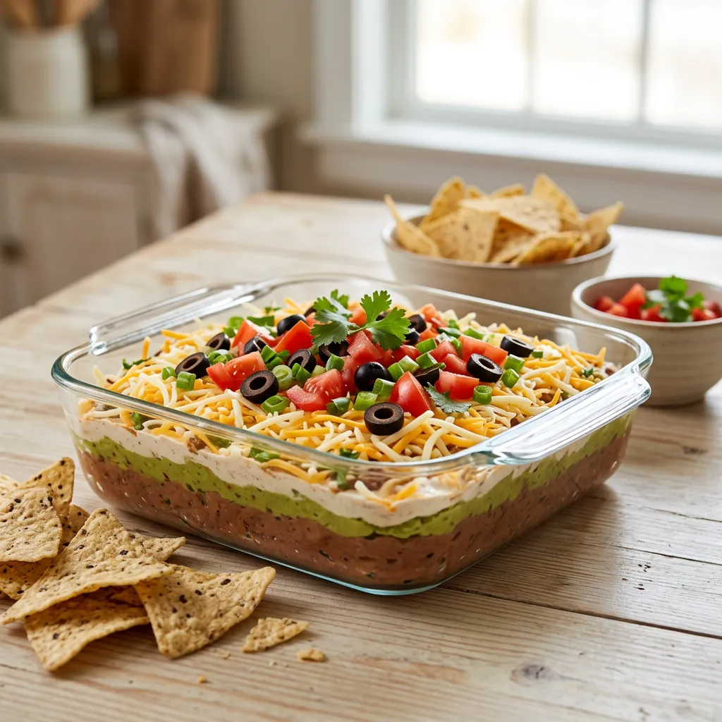 Classic 7-Layer Dip