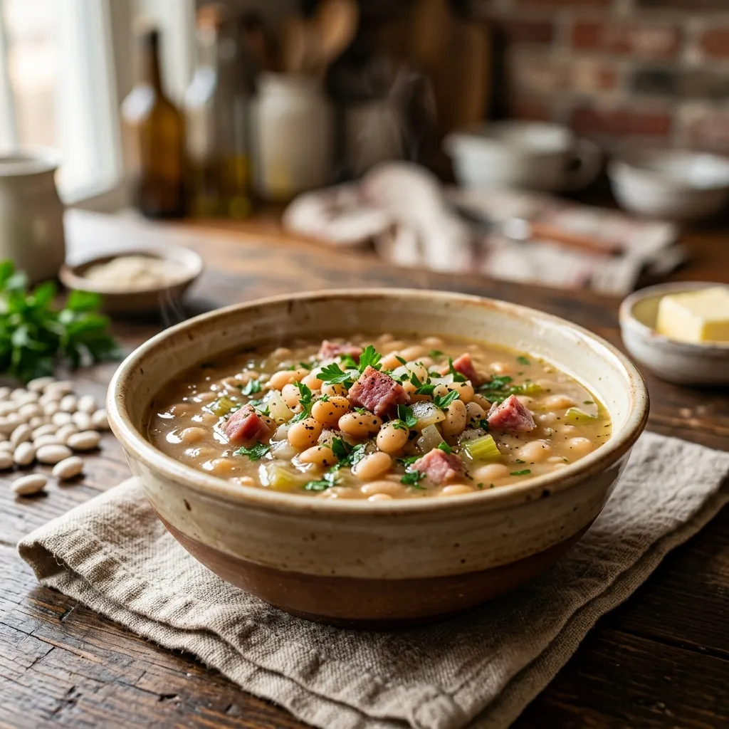 Classic American Senate Bean Soup
