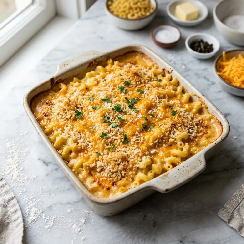 Classic Baked Macaroni and Cheese