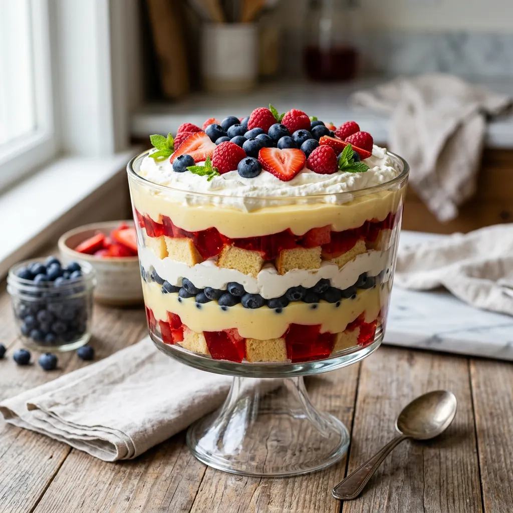 Classic Berry Trifle Recipe