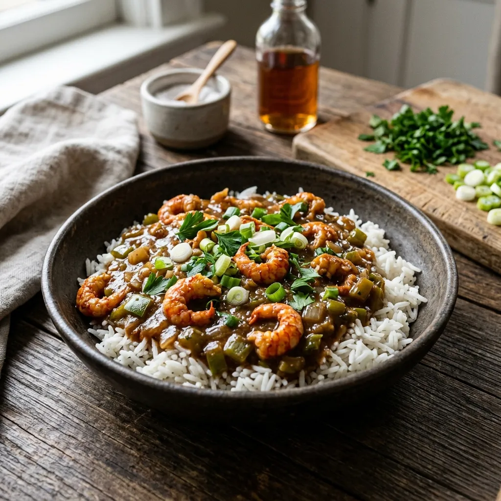 Classic Cajun Crawfish Étouffée