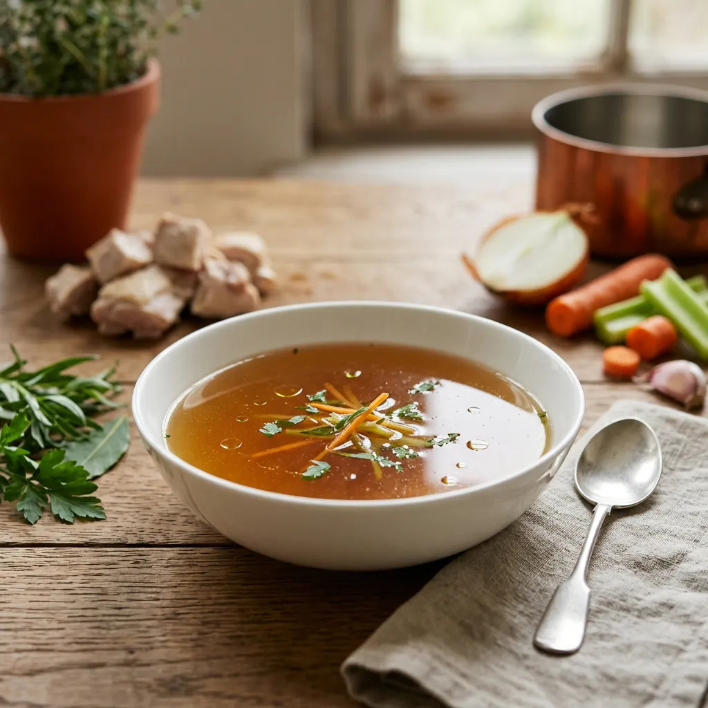 Classic Chicken Consommé