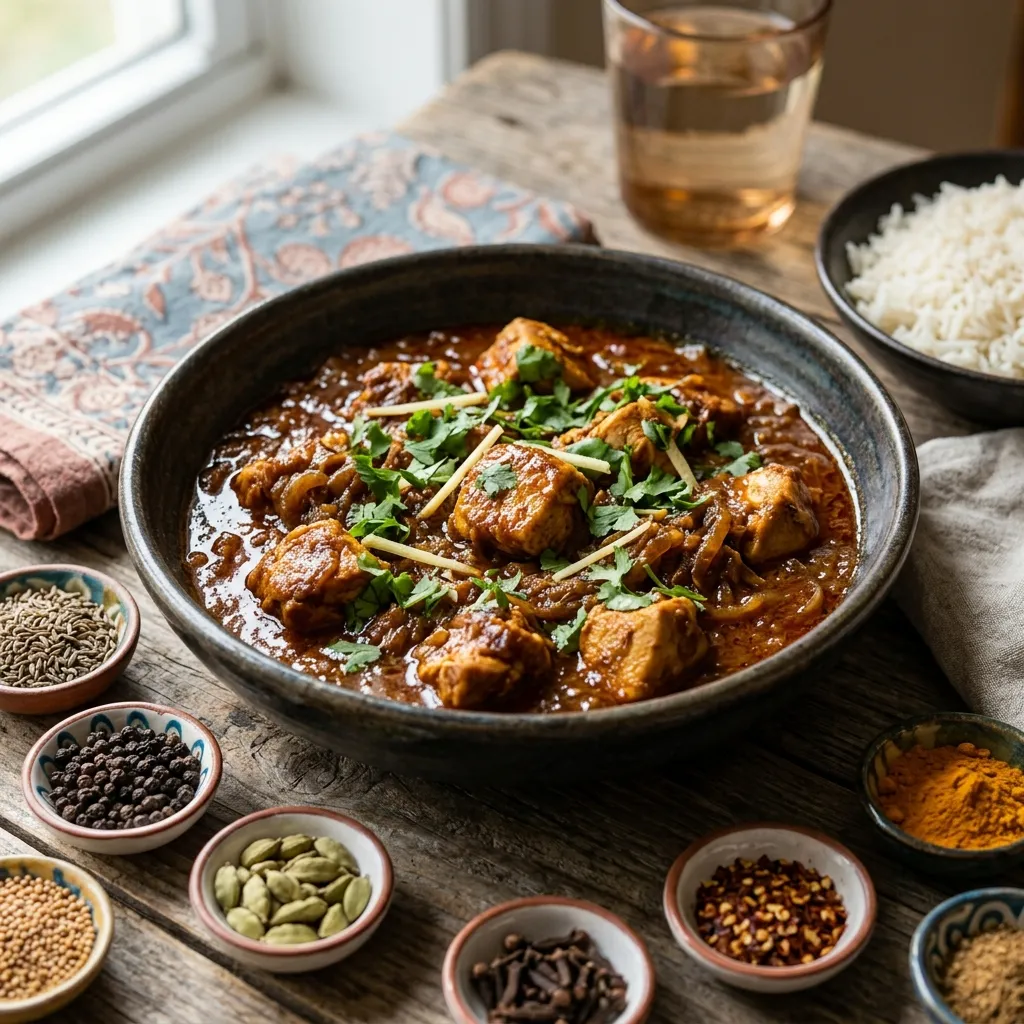 Classic Chicken Vindaloo Curry
