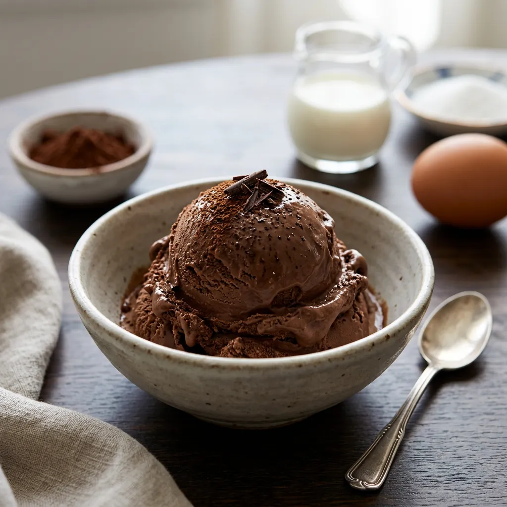 Classic Chocolate Ice Cream Recipe