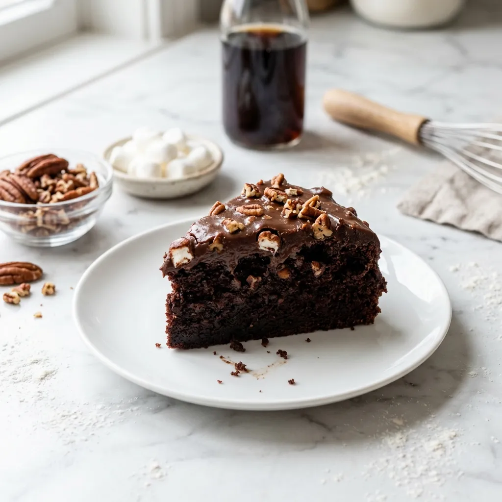 Classic Cola Cake With Frosting