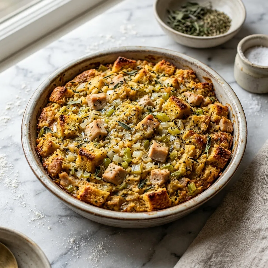 Classic Cornbread Dressing