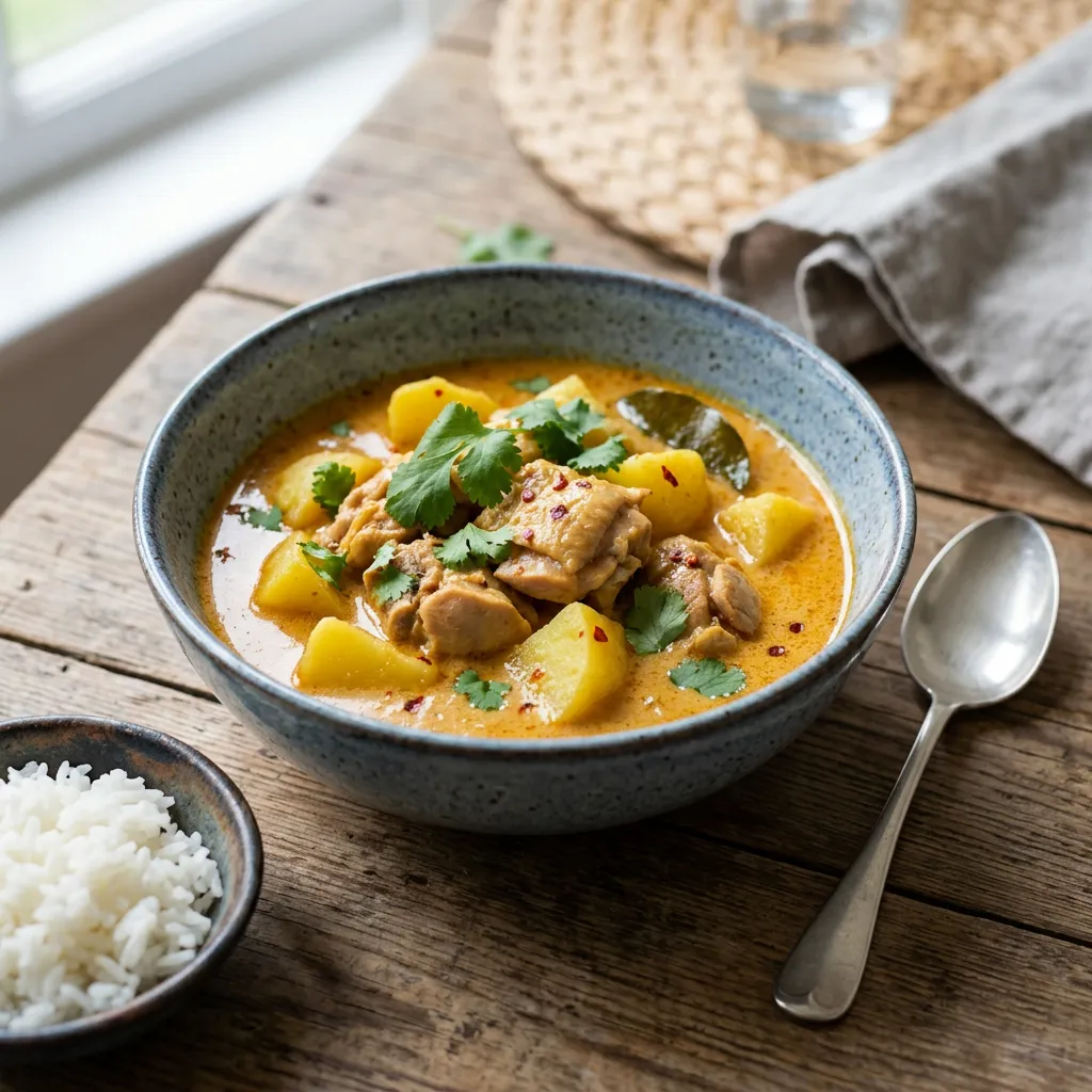 Classic Curry Chicken With Potatoes