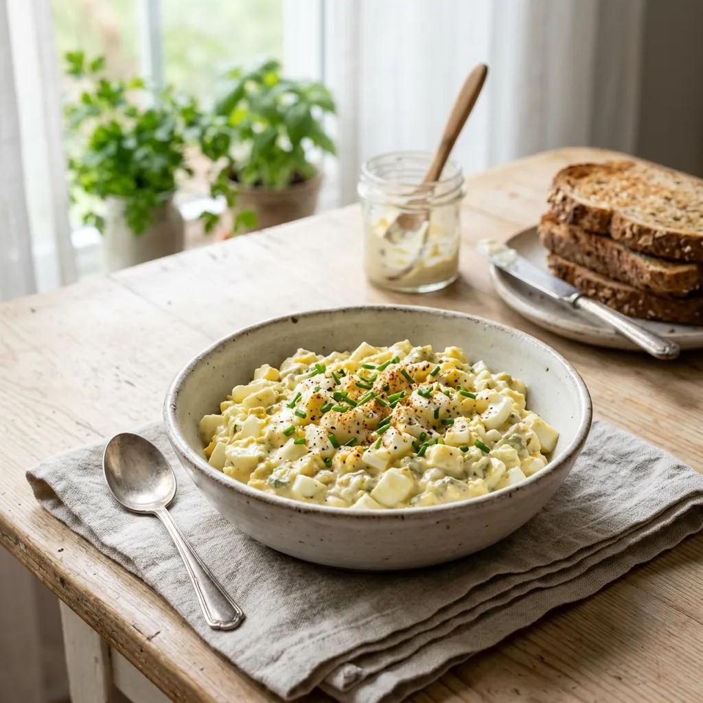 Classic Egg Salad With Relish Recipe