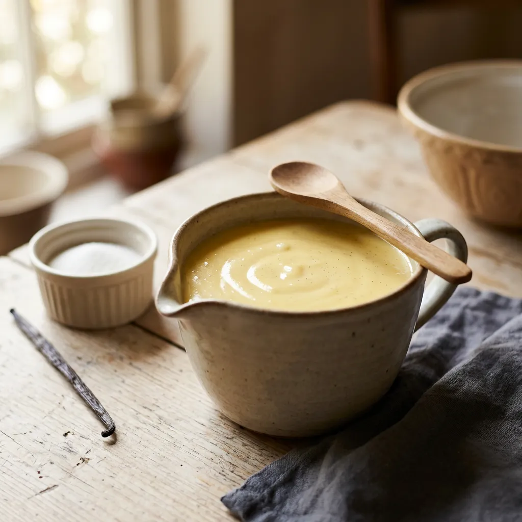 Classic English Custard Sauce